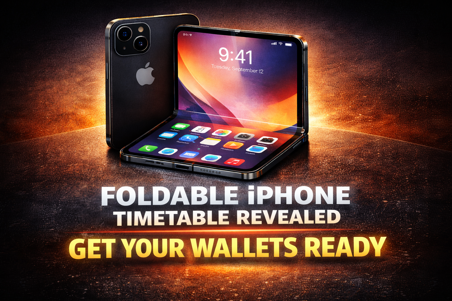 Foldable iPhone Production Timeline Revealed