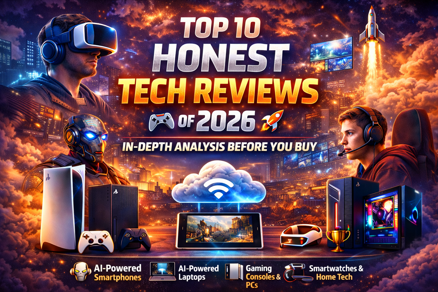 Top 10 Honest Tech Reviews of 2026: In-Depth Analysis Before You Buy