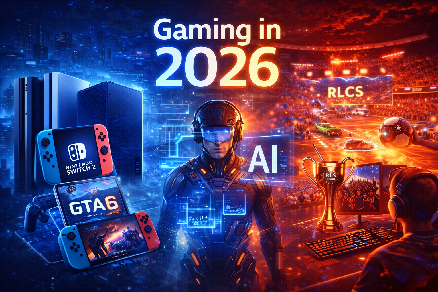 Gaming Industry News 2026: New Consoles, AI & Esports Trends Reshaping Everything